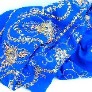 Beautiful - Vintage Sari - Material - Embellished